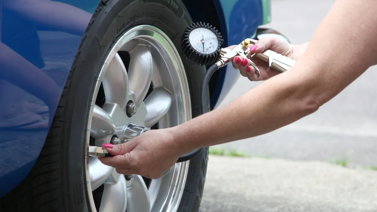 Tire Pressure Check & Balancing